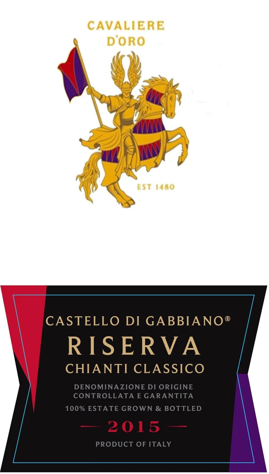 Gabbiano Cavaliere d'Oro Chianti Classico Riserva Bottle