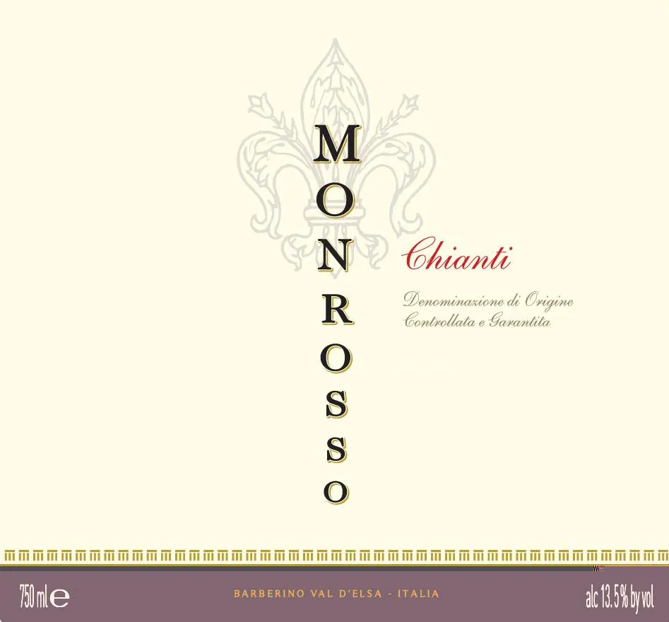 Chianti Monrosso Bottle