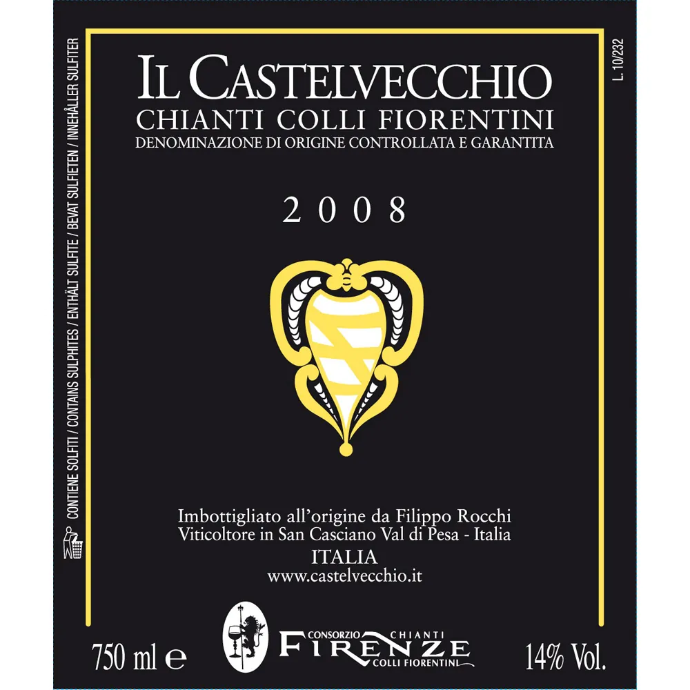 Chianti Colli Fiorentini Bottle
