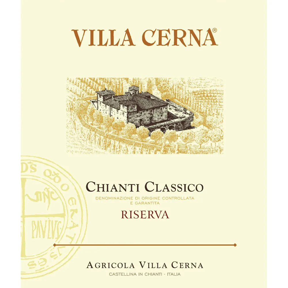 Villa Cerna Chianti Classico Riserva Bottle