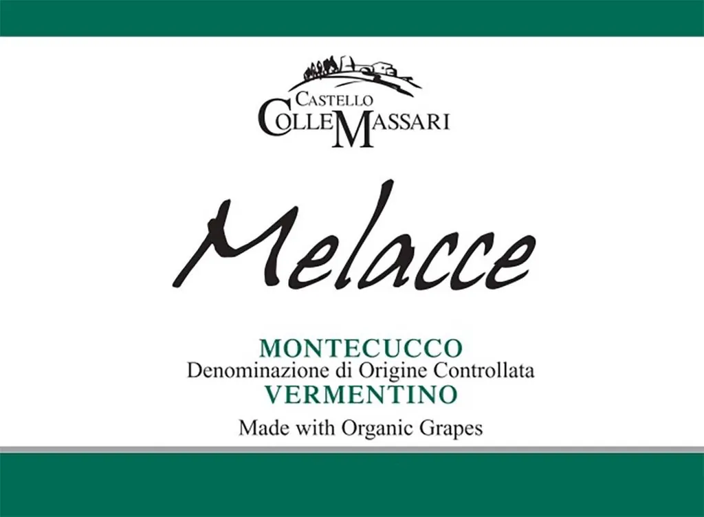 Melacce Vermentino Bottle