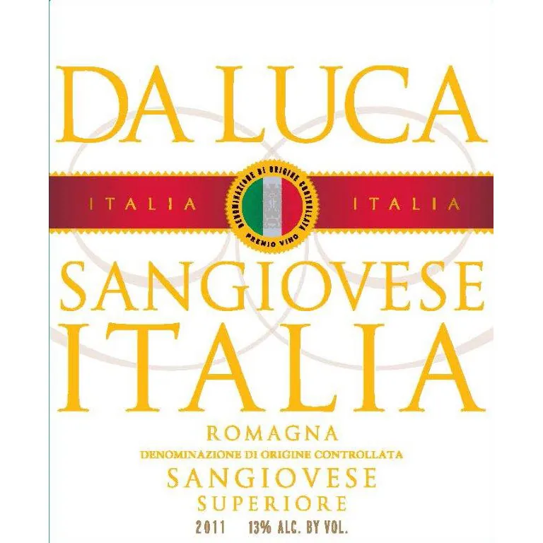 Sangiovese Bottle
