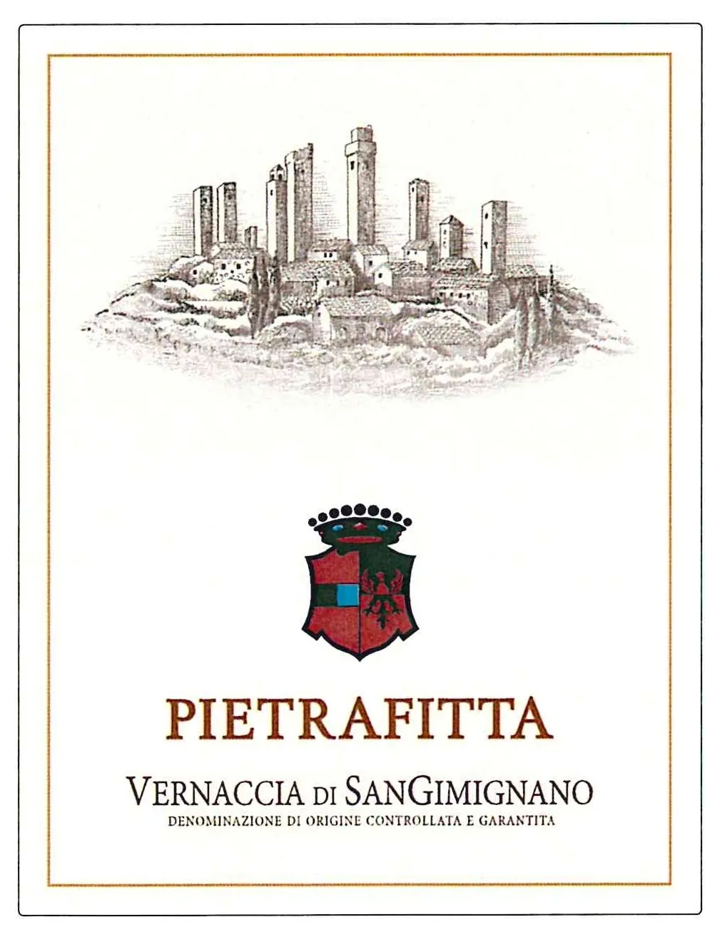 Pietrafitta Vernaccia di San Gimignano Bottle