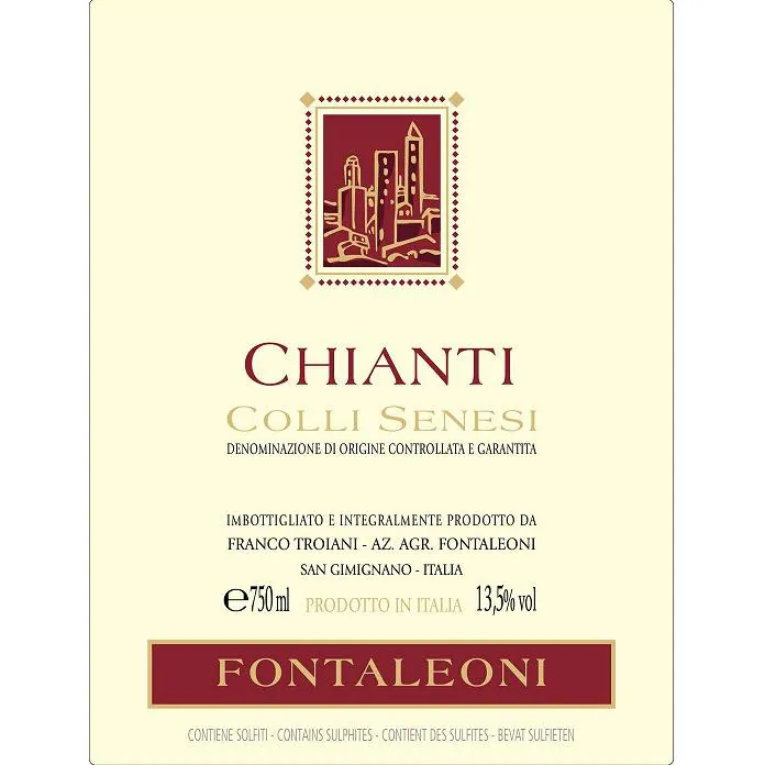 Chianti Colli Senesi Bottle