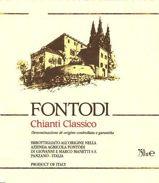 Chianti Classico Bottle