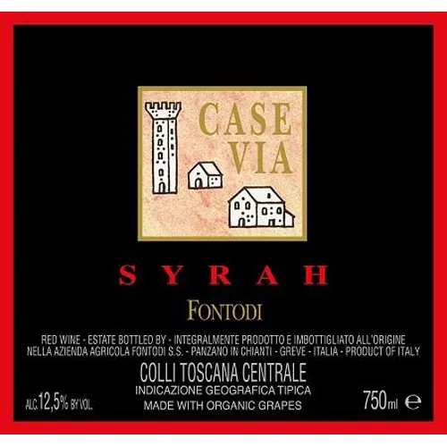 Syrah Case Via Bottle