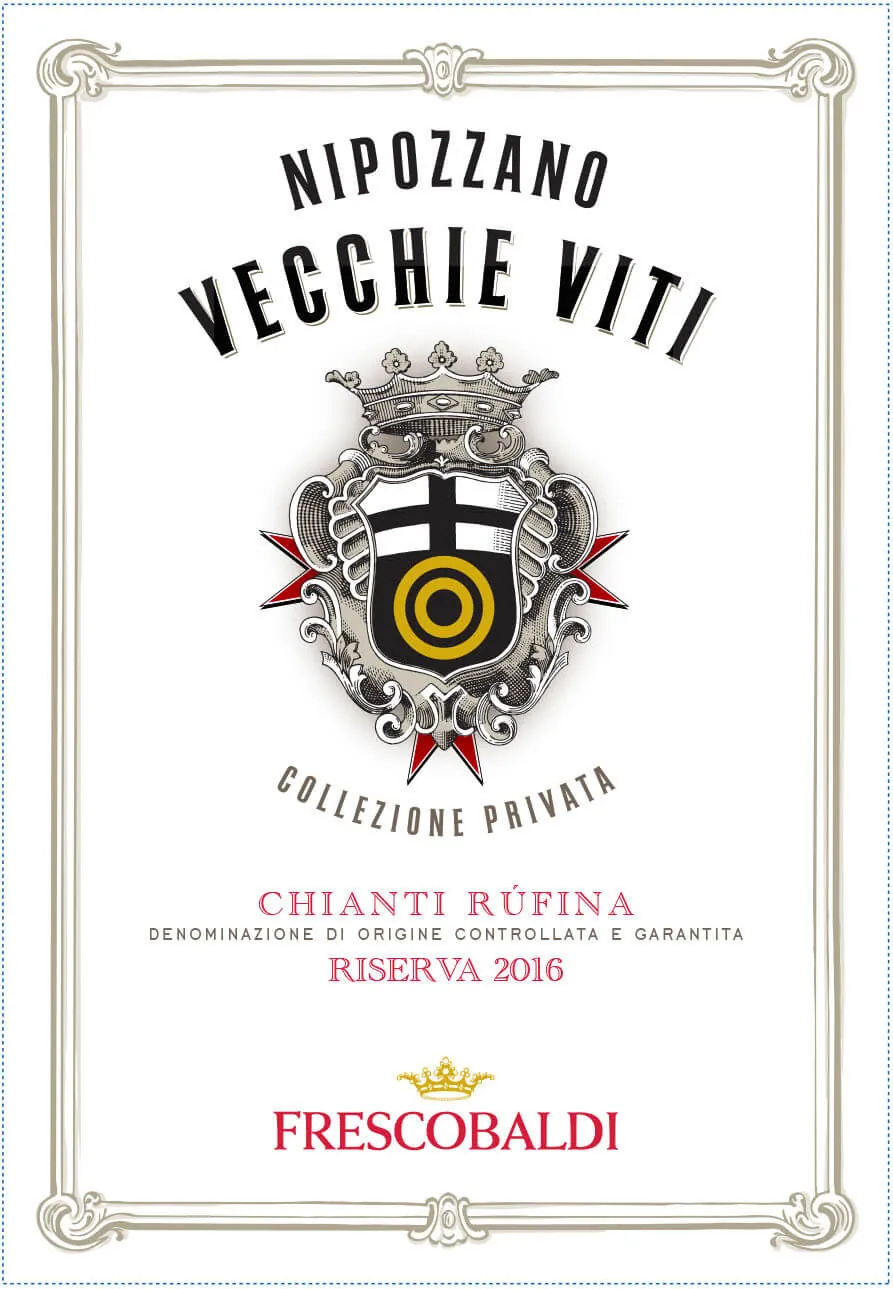 Nipozzano Vecchie Viti Chianti Rufina Riserva Bottle