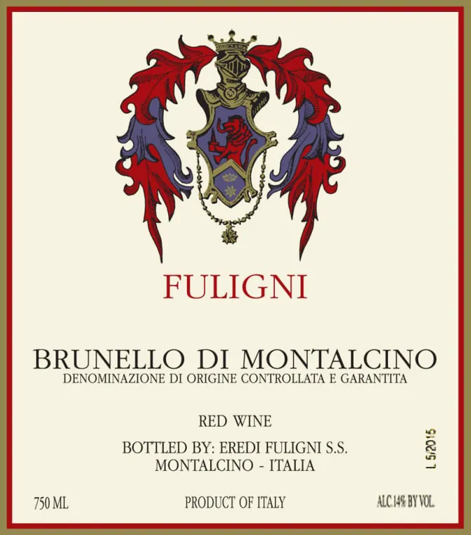 Brunello di Montalcino Bottle