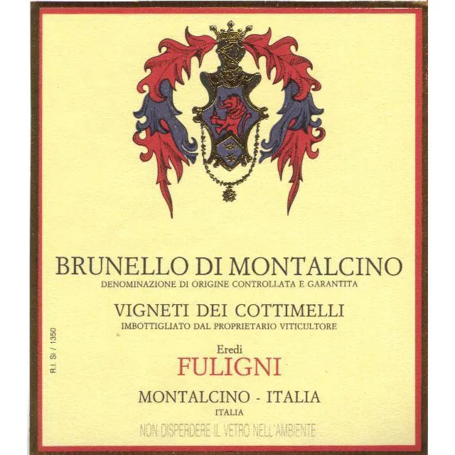 Brunello di Montalcino dei Cottimelli Bottle