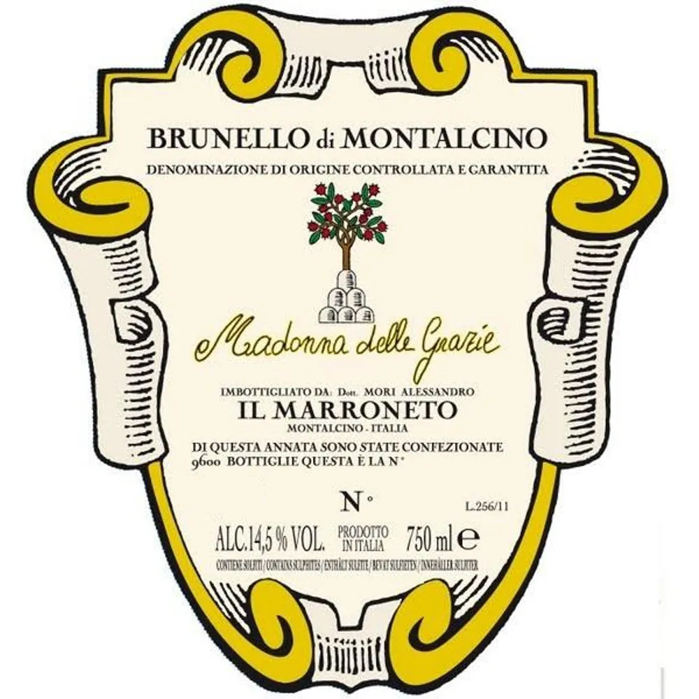 Brunello Madonna delle Grazie Bottle