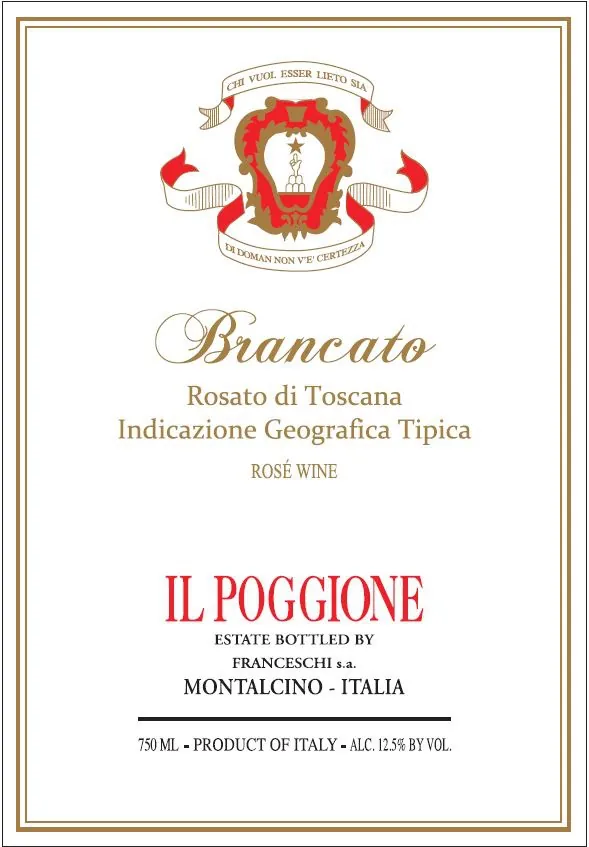 Brancato Rosato Bottle