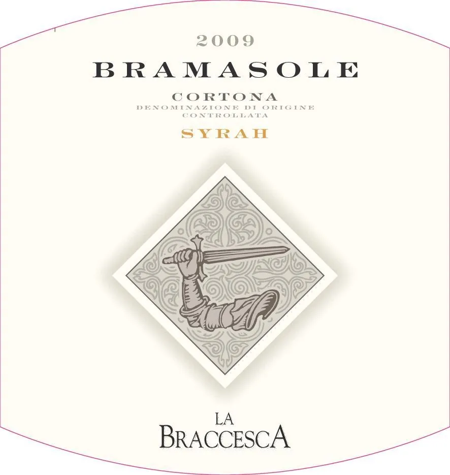 Bramasole Syrah Bottle