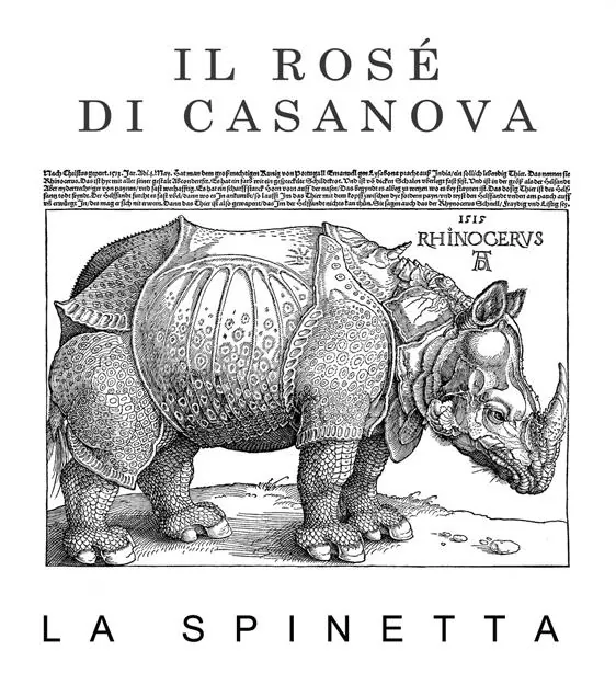 Il Rose di Casanova Bottle