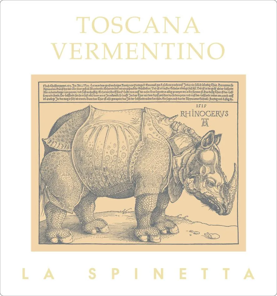 Toscana Vermentino Bottle