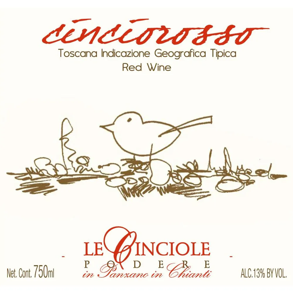 Cinciorosso Bottle