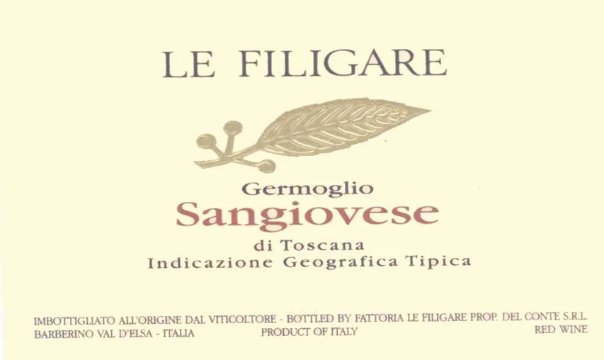 Toscana Germoglio Sangiovese Bottle