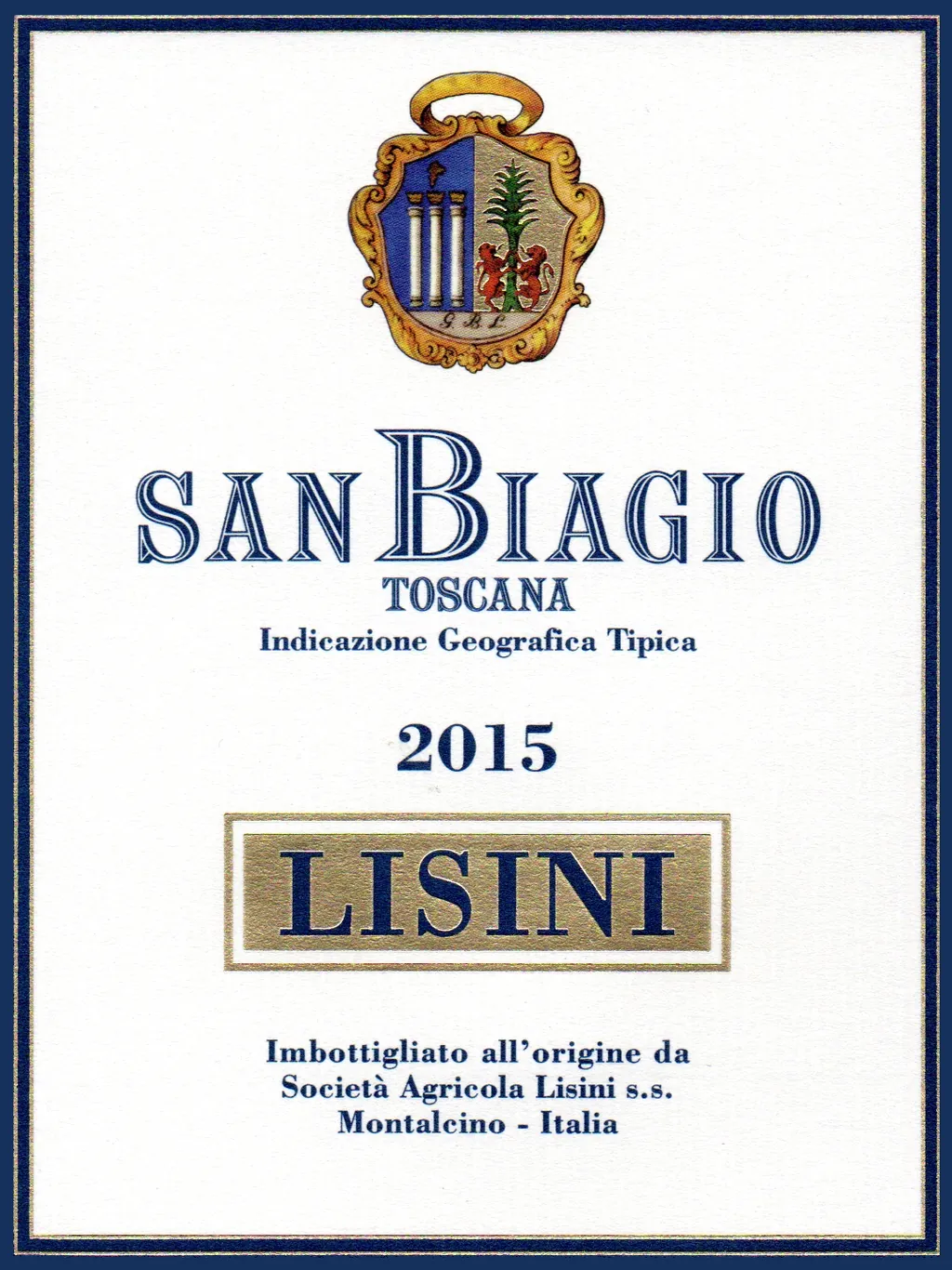 San Biagio Toscana Bottle