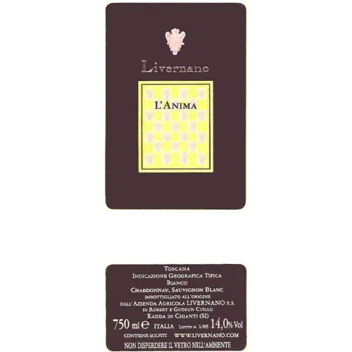 L'Anima Bianco Bottle