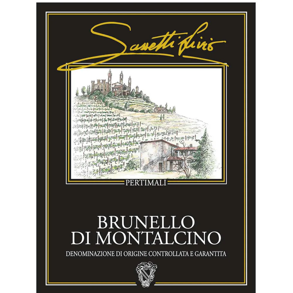 Brunello di Montalcino Pertimali Bottle