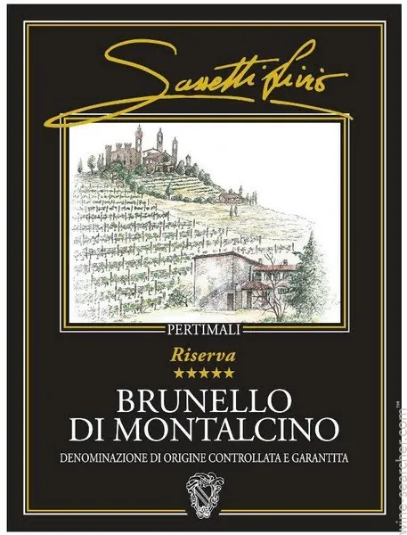 Brunello di Montalcino Pertimali Riserva Bottle
