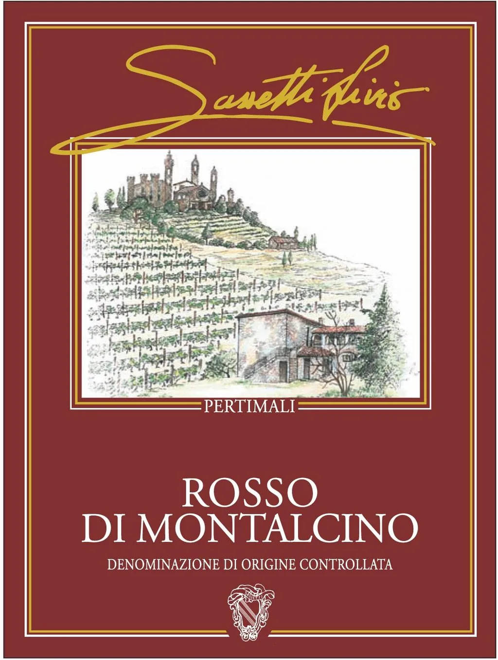 Rosso di Montalcino Bottle