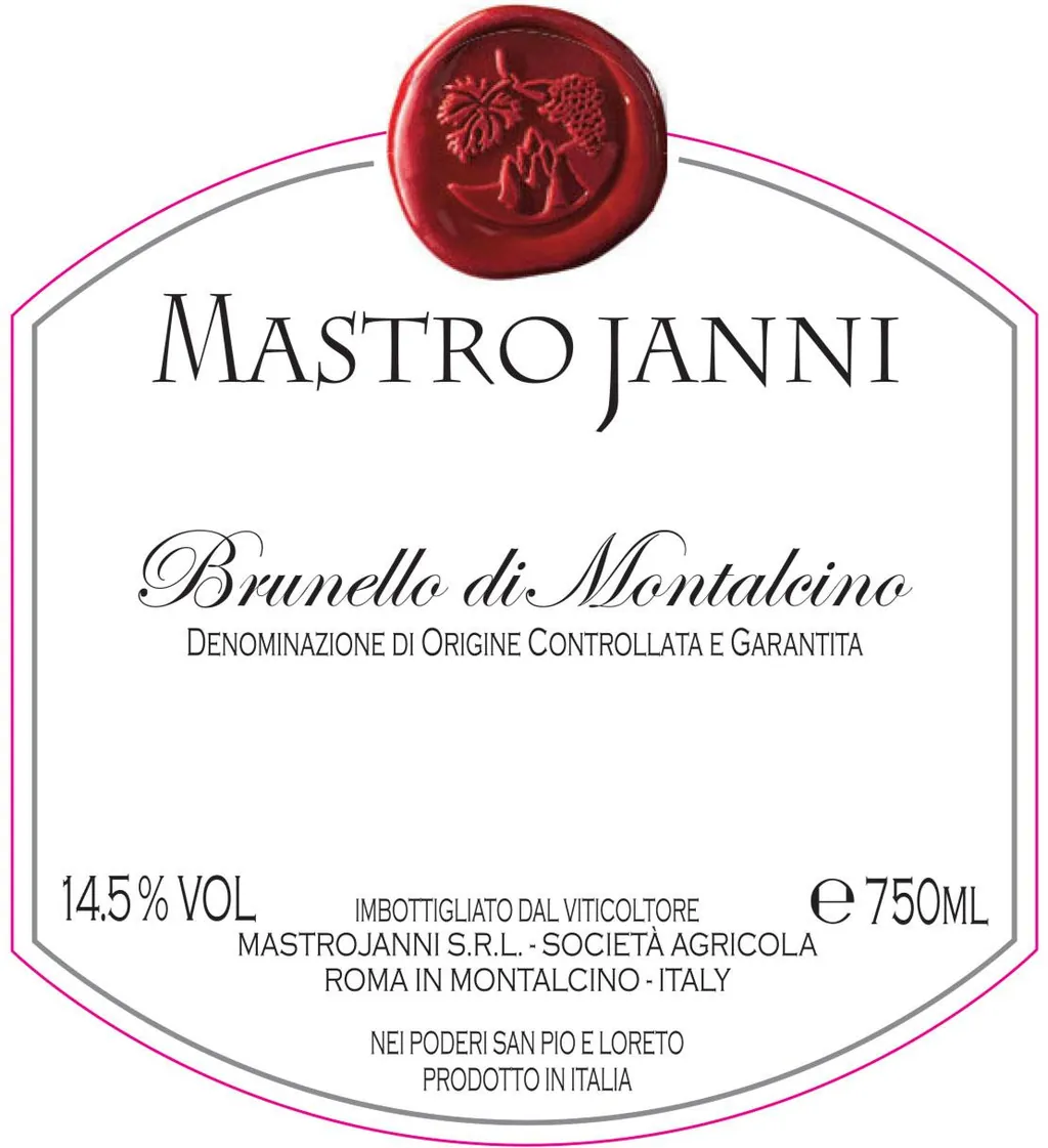 Brunello di Montalcino Bottle