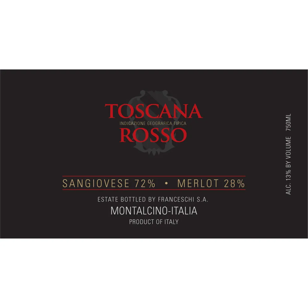 Toscana Rosso Bottle