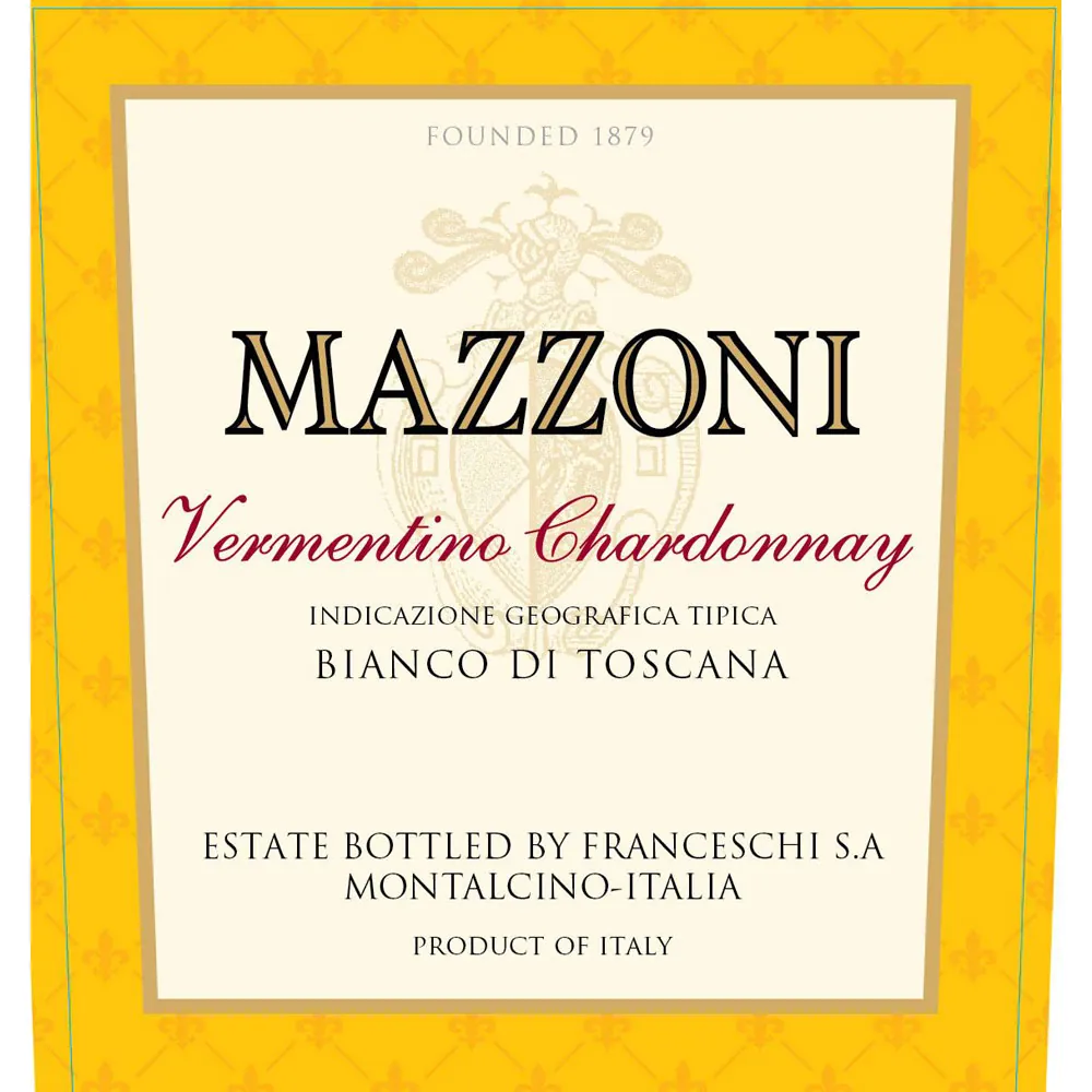 Vermentino-Chardonnay Bottle
