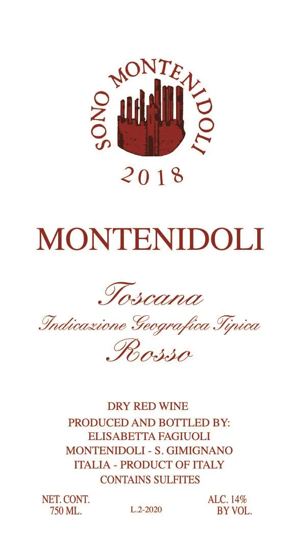 Toscana Rosso Bottle