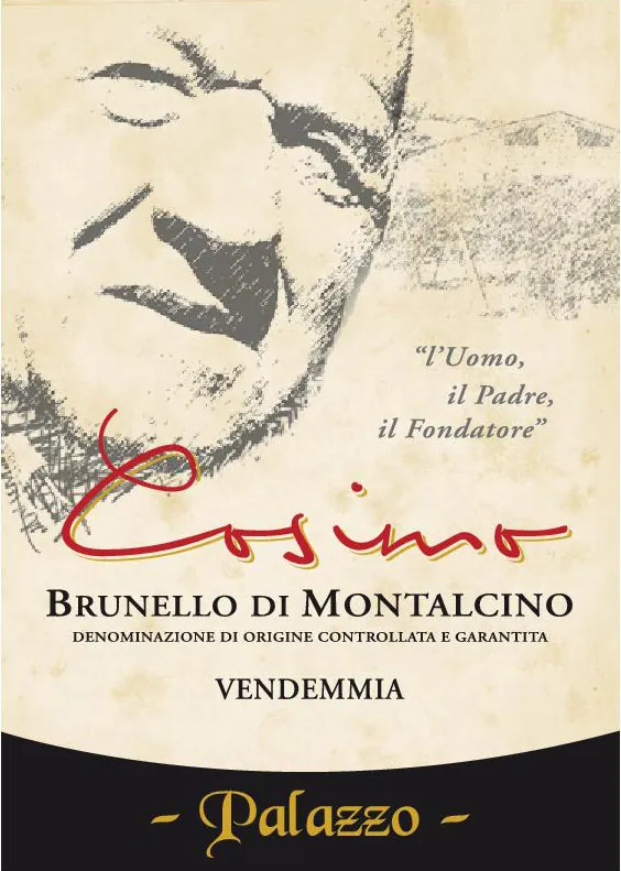 Brunello di Montalcino Cosimo Bottle