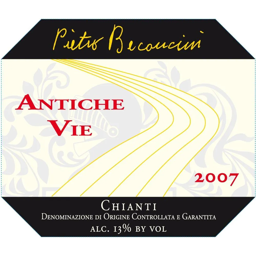 Antiche Vie Chianti Bottle