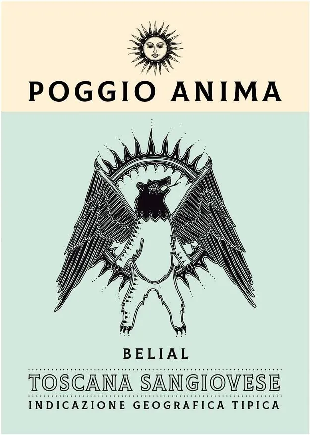 Belial Sangiovese Bottle