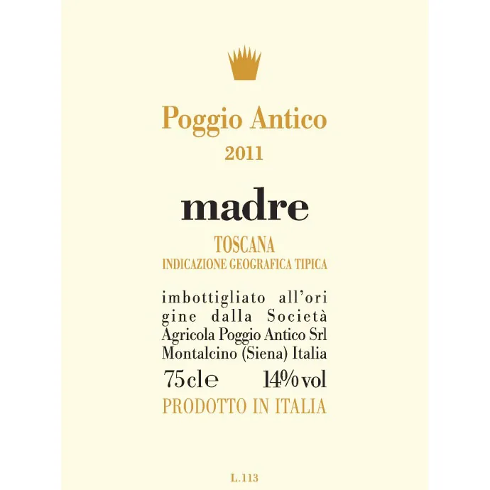 Madre Toscana Bottle