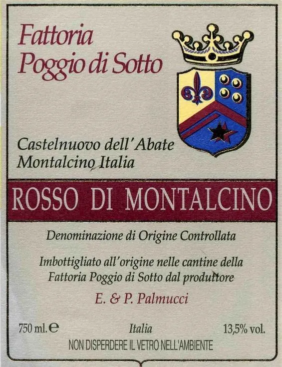 Rosso di Montalcino Bottle