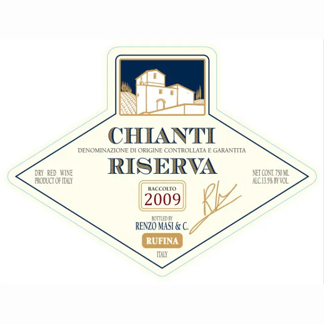 Chianti Reserva Bottle