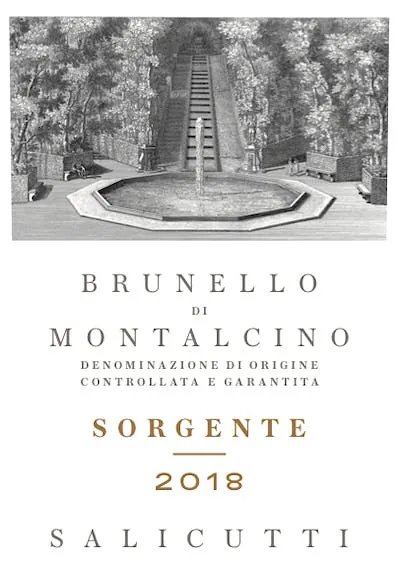 Brunello di Montalcino Sorgente Bottle