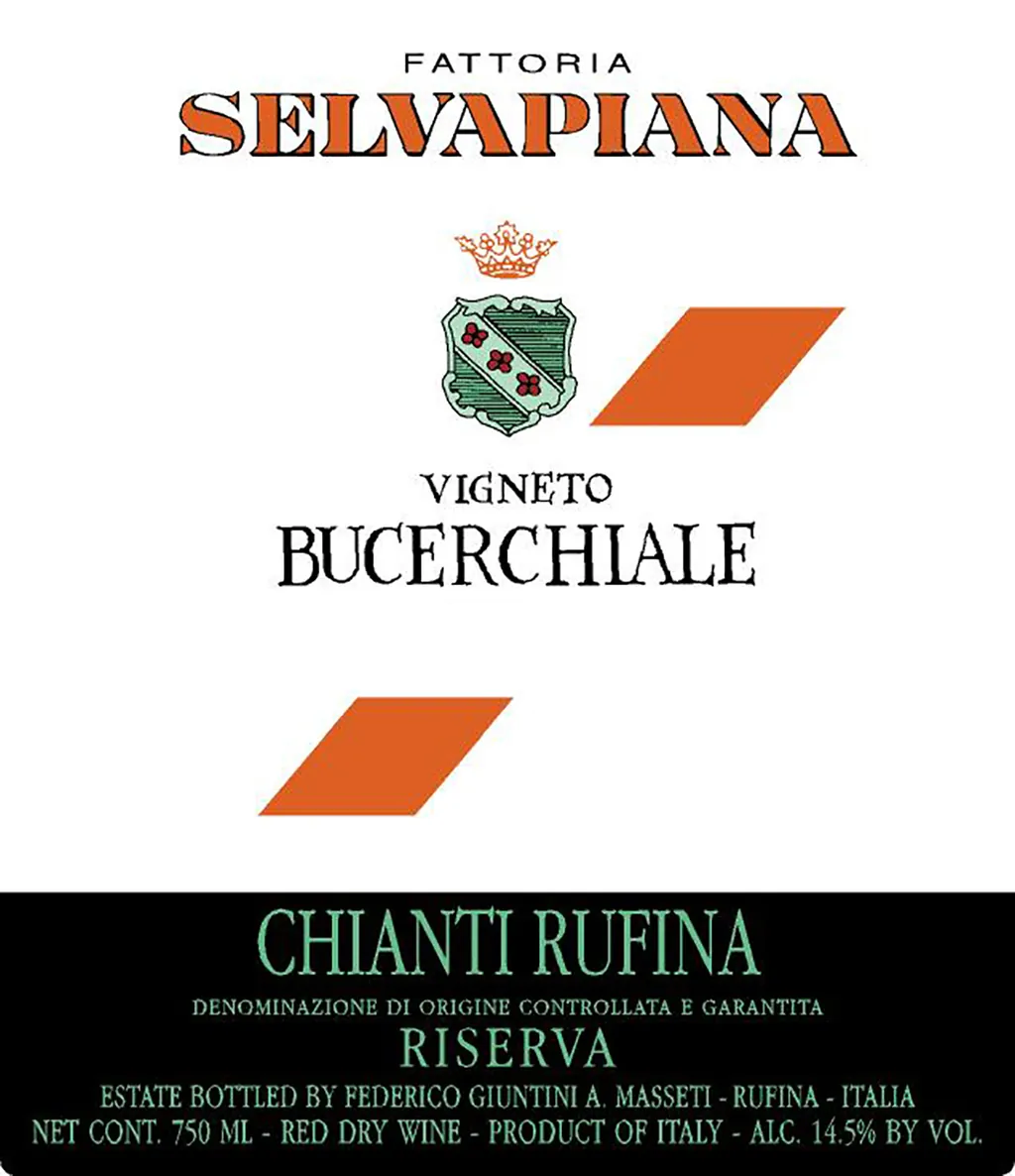 Chianti Rufina Riserva Bucerchiale Bottle