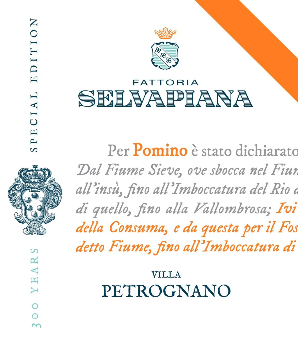 Villa Petrognano Pomino Rosso Bottle