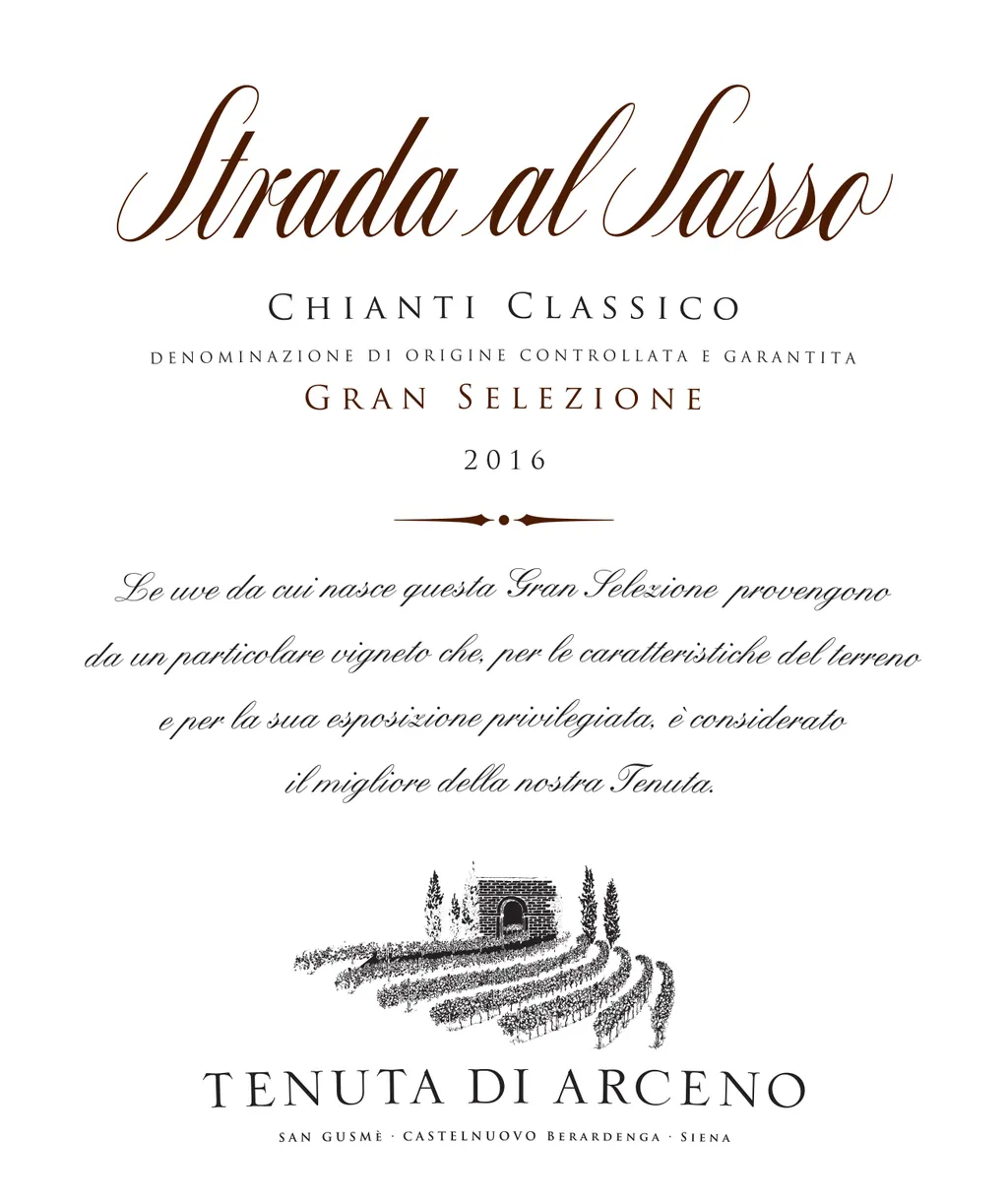 Strada al Sasso Chianti Classico Gran Selezione Bottle