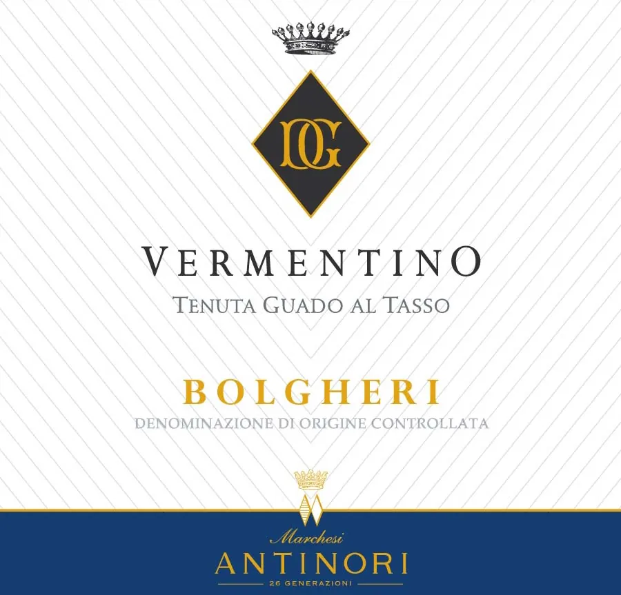 Vermentino Bottle