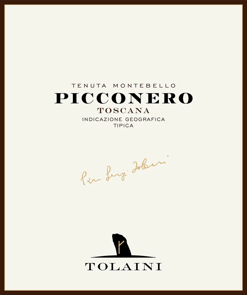 Picconero Tenuta Montebello Bottle