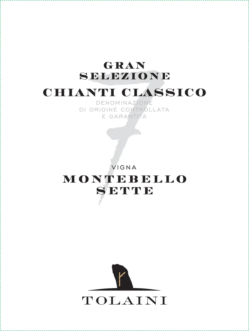 Vigna Montebello Sette Chianti Classico Gran Selezione Bottle