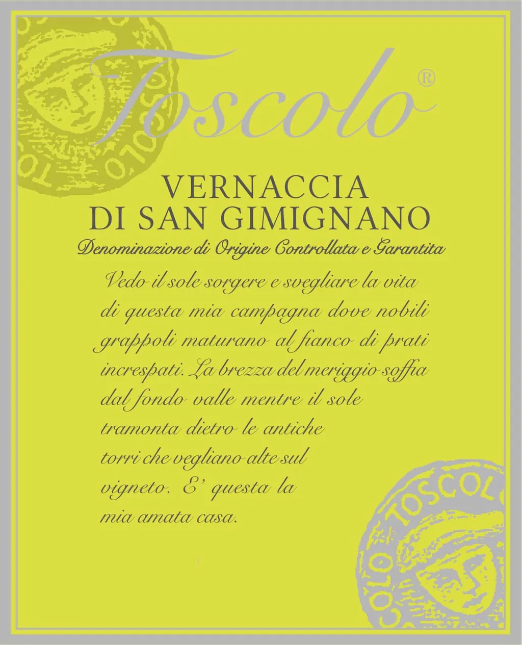 Vernaccia di San Gimignano Bottle