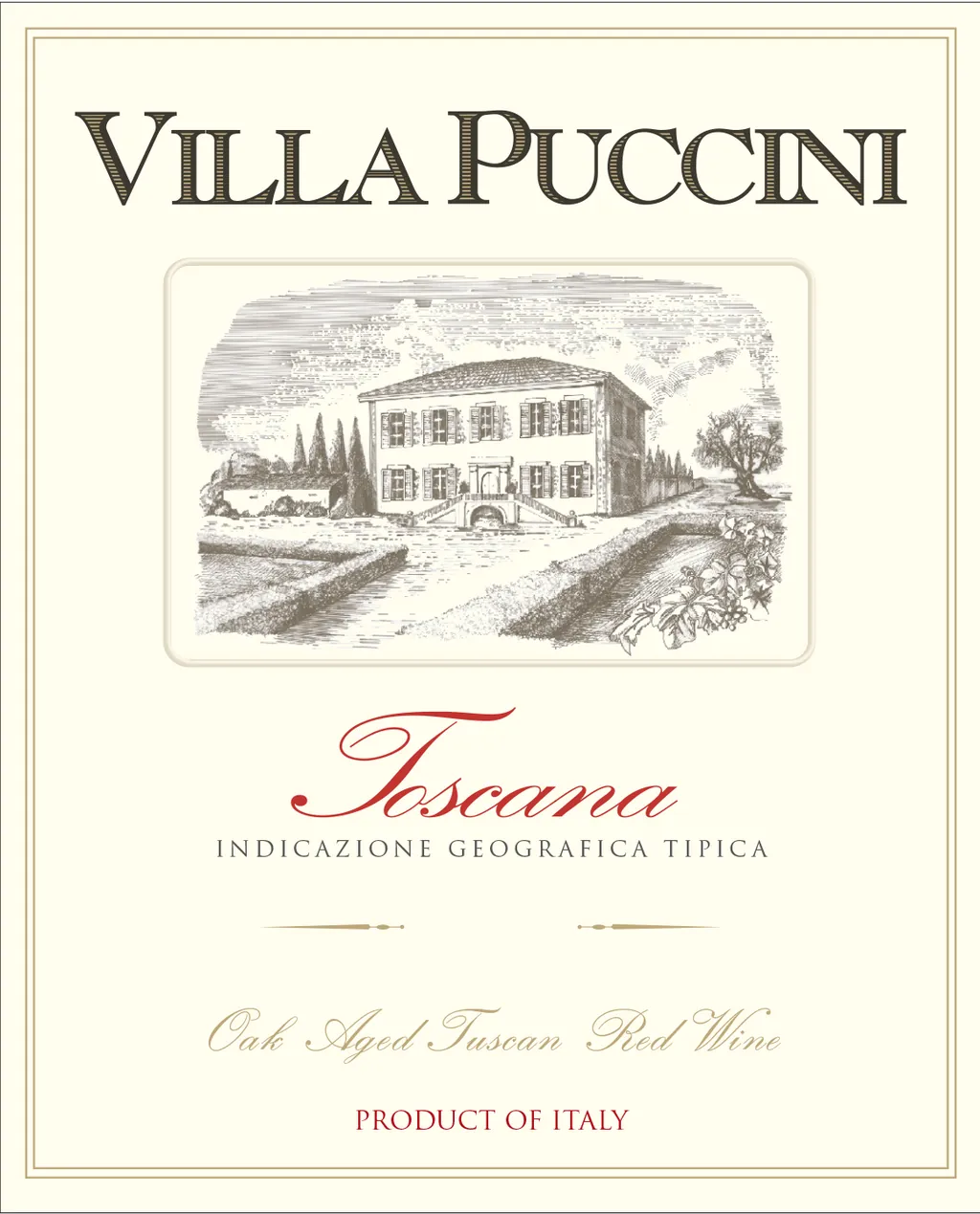 Toscana Rosso Bottle