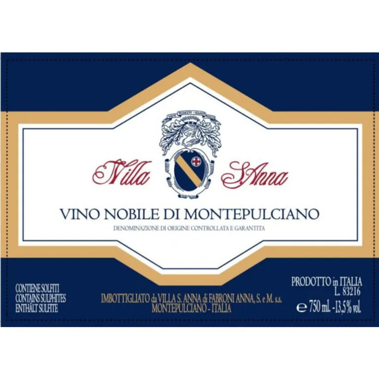 Vino Nobile di Montepulciano Bottle