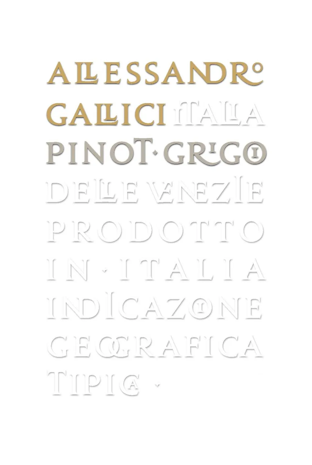 Delle Venezie Pinot Grigio Bottle