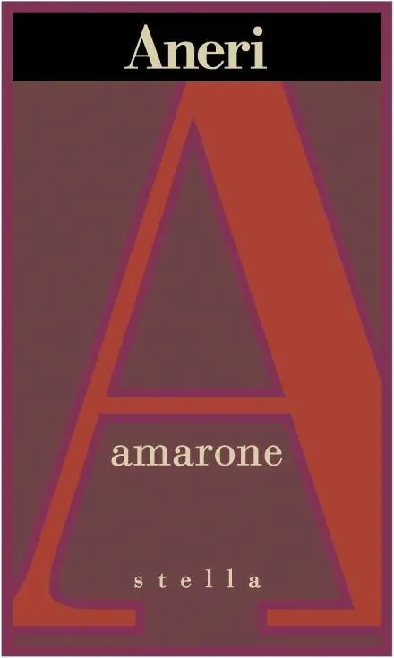 Aneri Amarone Stella Bottle