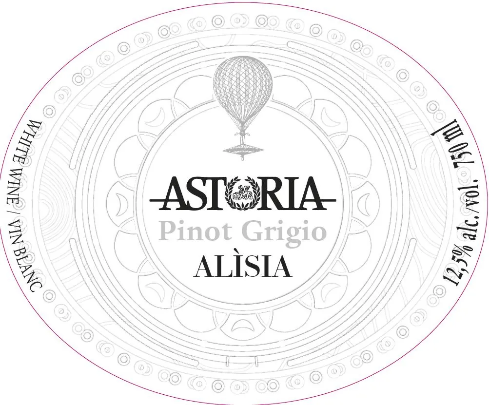Alisia Pinot Grigio Bottle