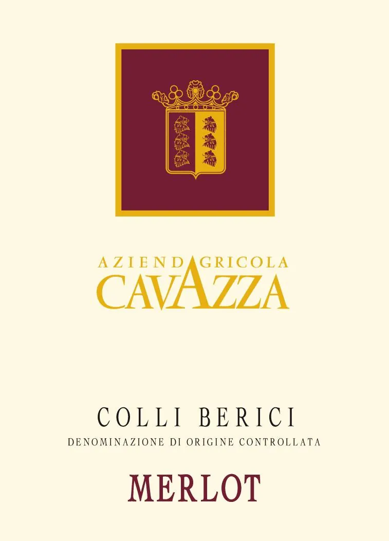 Colli Berici Merlot Bottle
