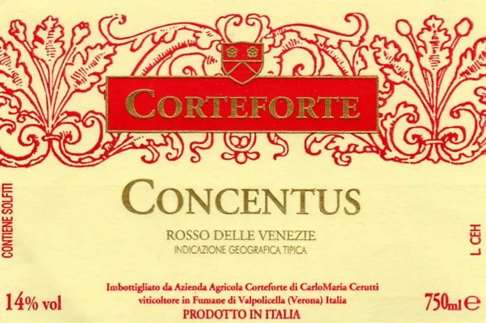 delle Venezie Concentus Bottle